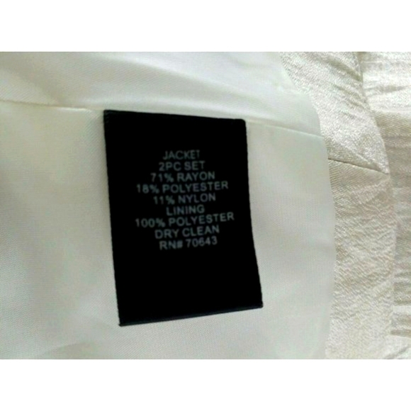 Jessica Howard ~Woman Size 8~Ivory Dress 2 PC. Evening Formal Bolero Jacket NWT - Picture 12 of 12